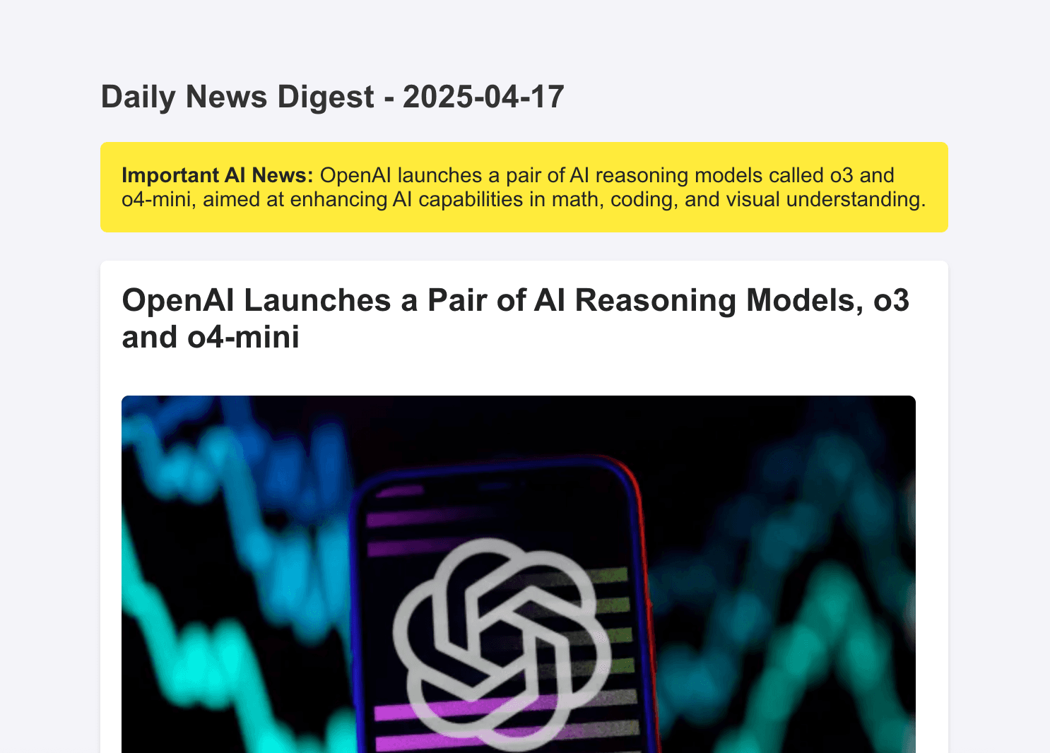 AI Newsletter